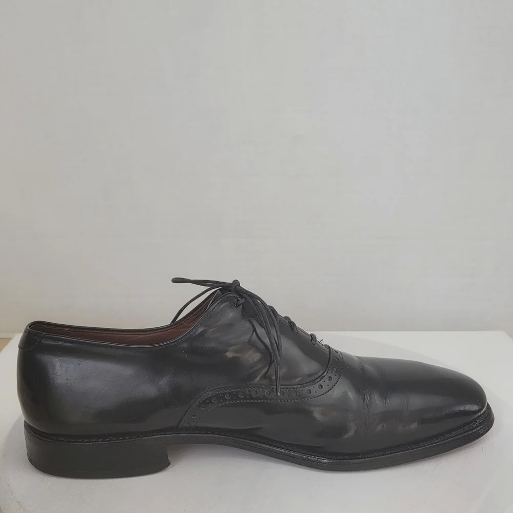 Allen Edmonds Danbury Black Leather Oxfords Men's Dress Shoes Size 9C